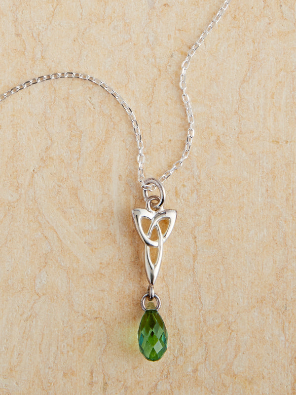 Love Knot Crystal Necklace