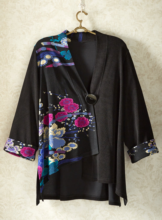 Serene Garden Swing Jacket