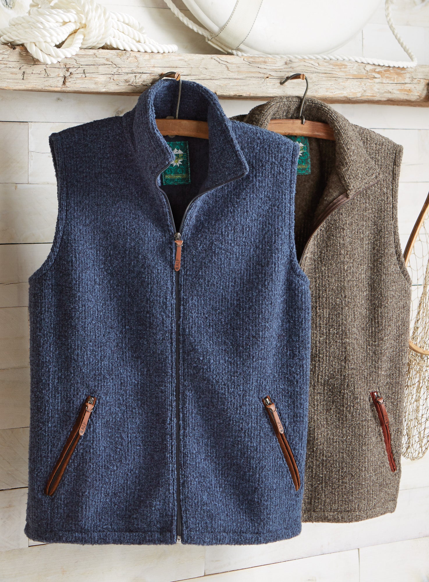 Treviso Wool-blend Vest | Petalura