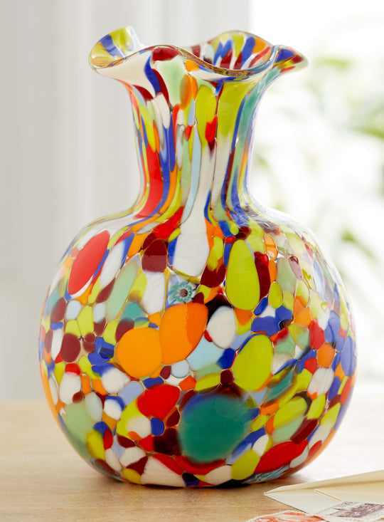Petite Murano Millefiori Vase