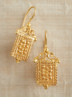 Etruscan Sun Earrings