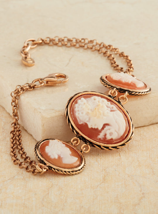 Torre del Greco Cameo Bracelet