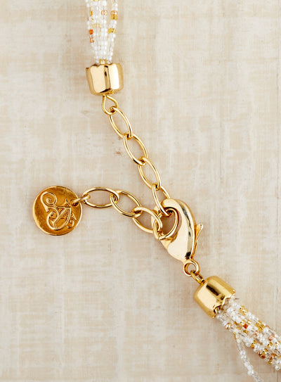 Venetian Sunlight Glass Necklace