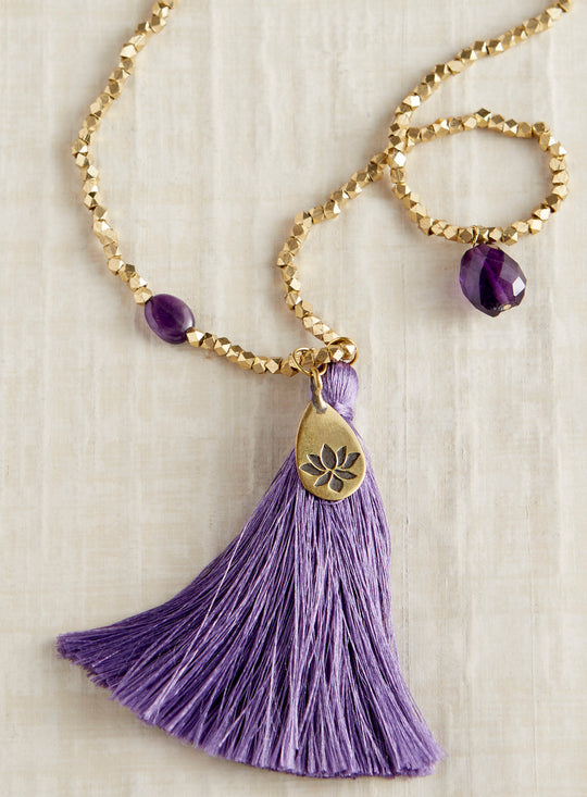 Shangri-La Tassel Necklace