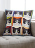 Cat's Meow Embroidered Pillows