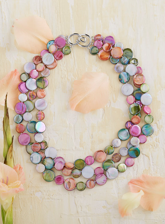 Sweet Sensations Mother of Pearl Necklace