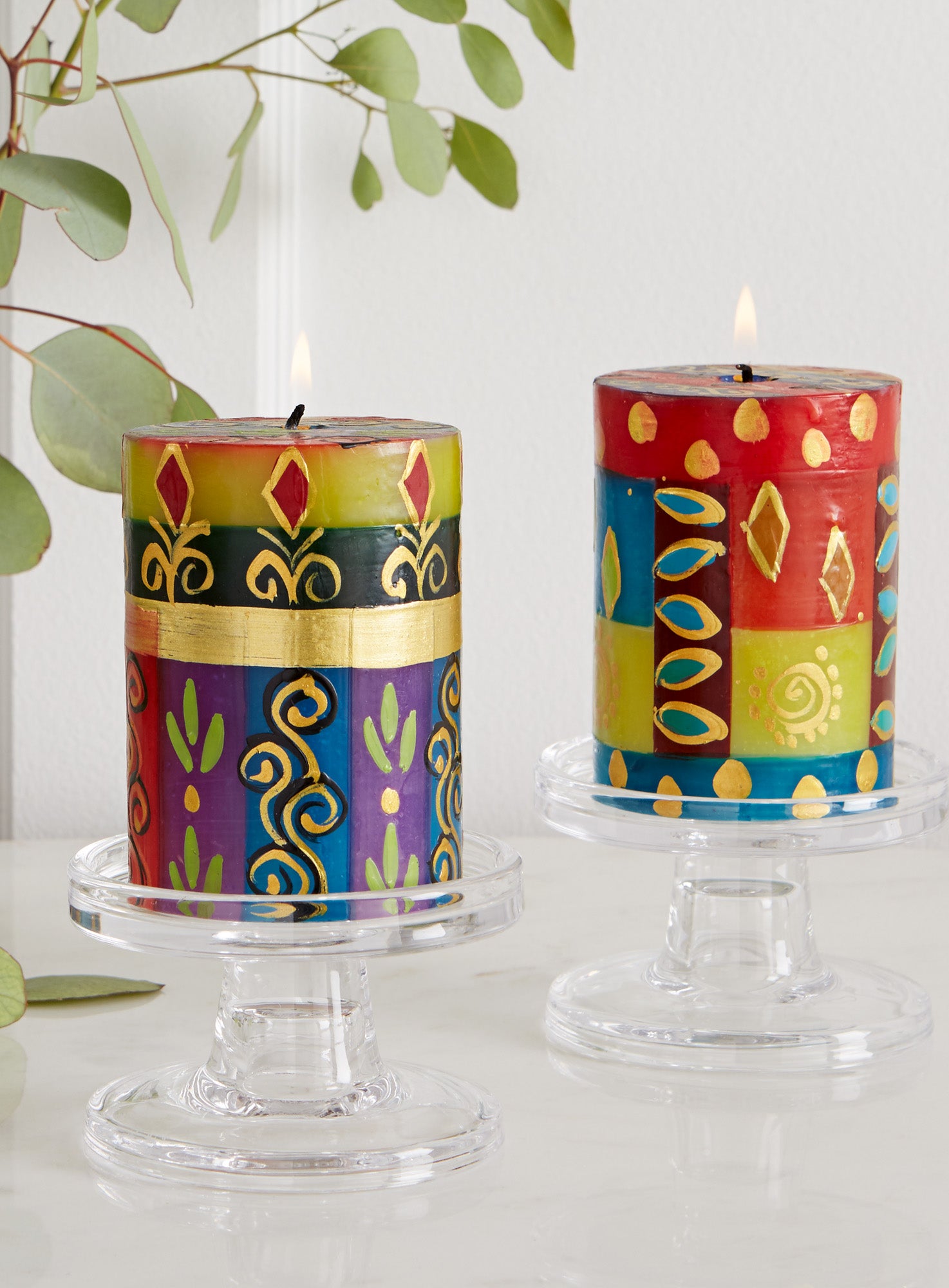 Glow candles clearance