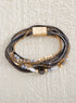 Lines and Layers Wrap Bracelet