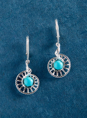 Serenity Now Howlite Earrings