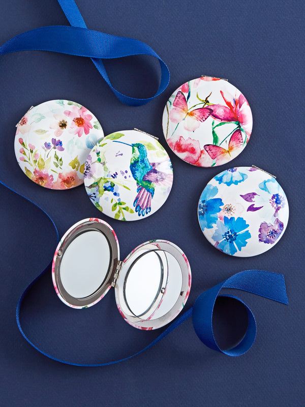 Beauty in Bloom Pocket Mirrors - Set of 4