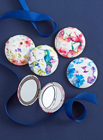 Beauty in Bloom Pocket Mirrors - Set of 4
