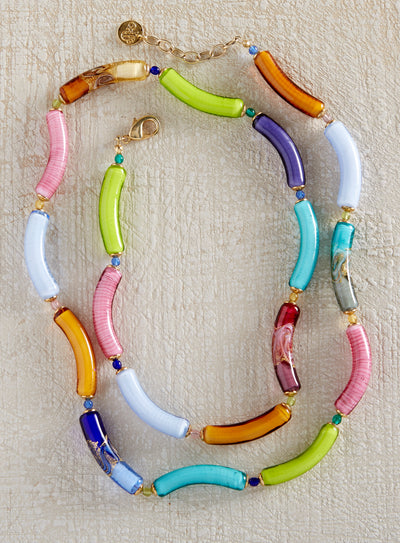 Zuccherata Art Glass Necklace