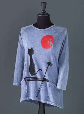City Zen Kitty Tunic