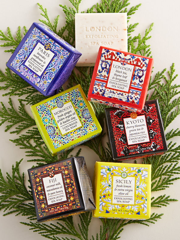 Around the World Shea Butter Soaps - Set of 6