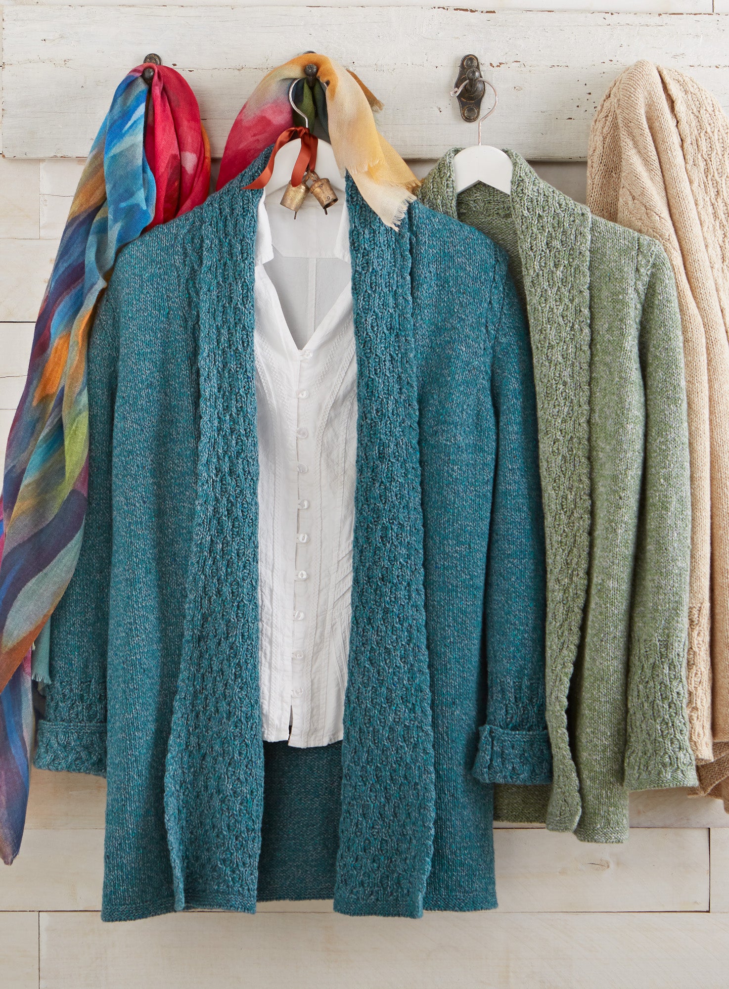 Teal hotsell coloured cardigan