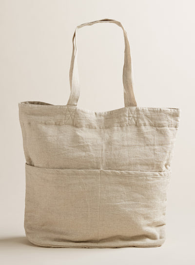 Trianon European Linen Tote Bag
