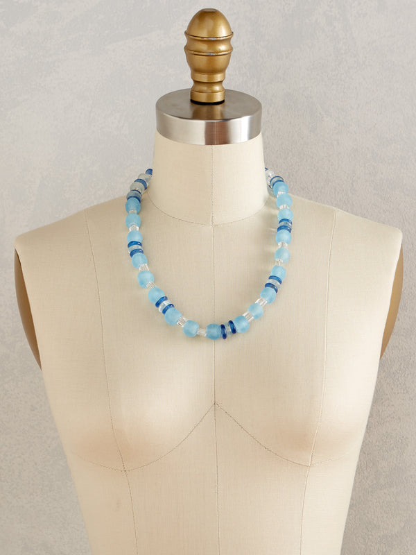 Cape Coast Upcycled Glass Necklace