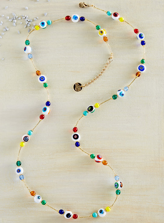 Venetian Murrine Bead Necklace