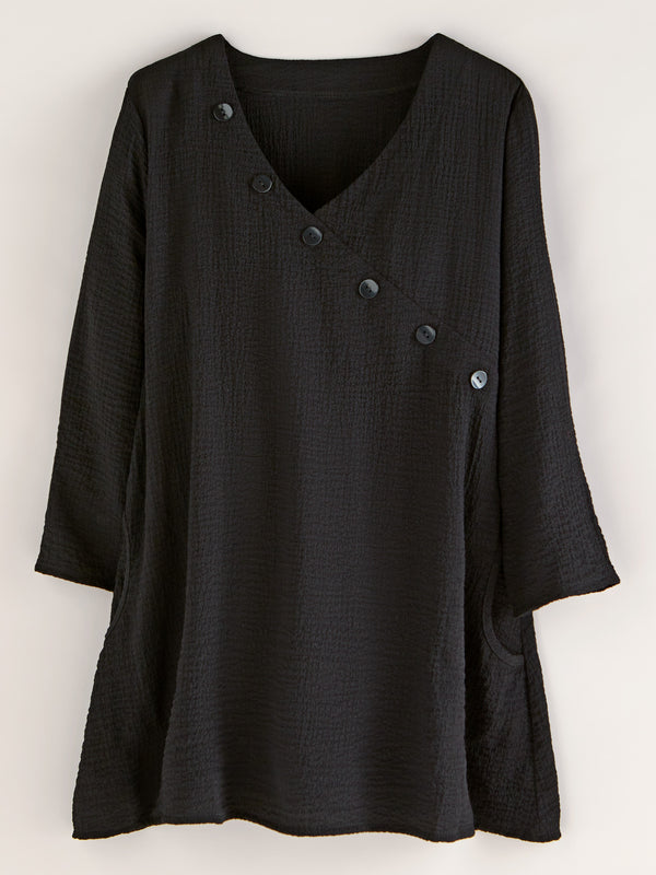 Play the Angle Button Detail Tunic