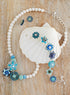 Winter Harbor Collage Necklace