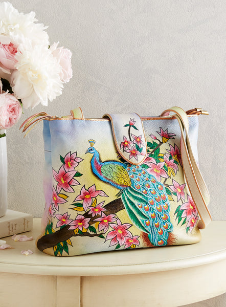 Hand painted 2025 leather handbags