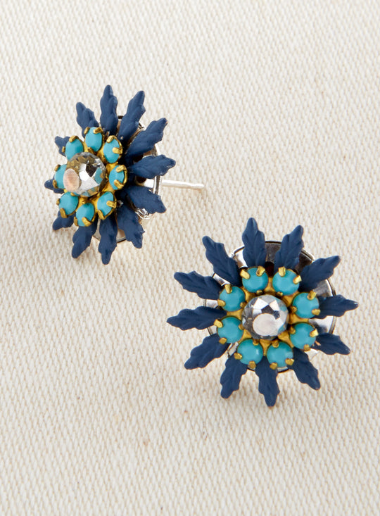 Winter Harbor Collage Earrings