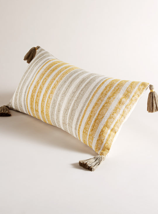 Prairie School Throw Pillow - Stripes