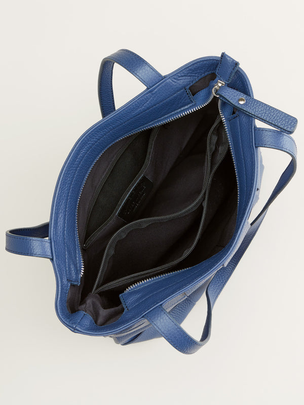 Criss-Cross Italian Leather Bag
