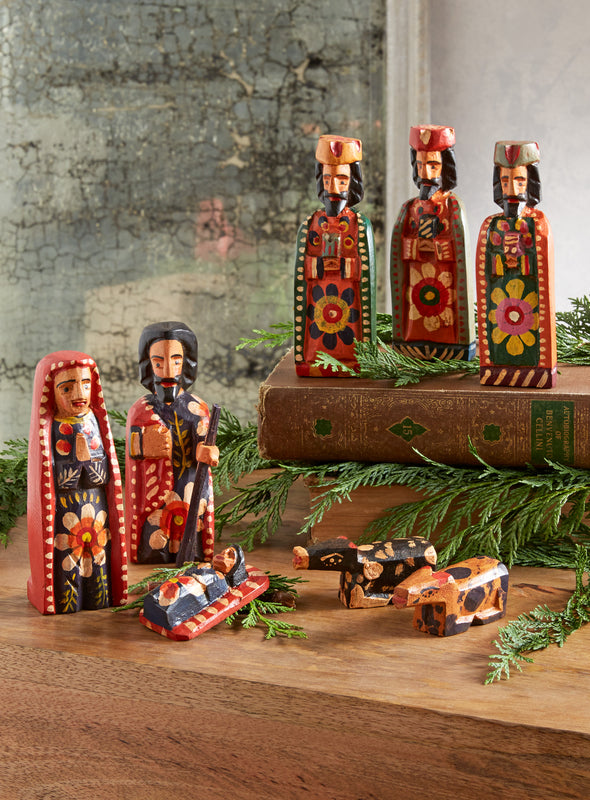 Guatemalan Folk Art Nativity