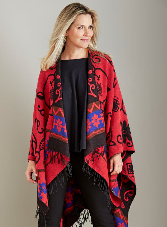 Zuni River Reversible Wrap