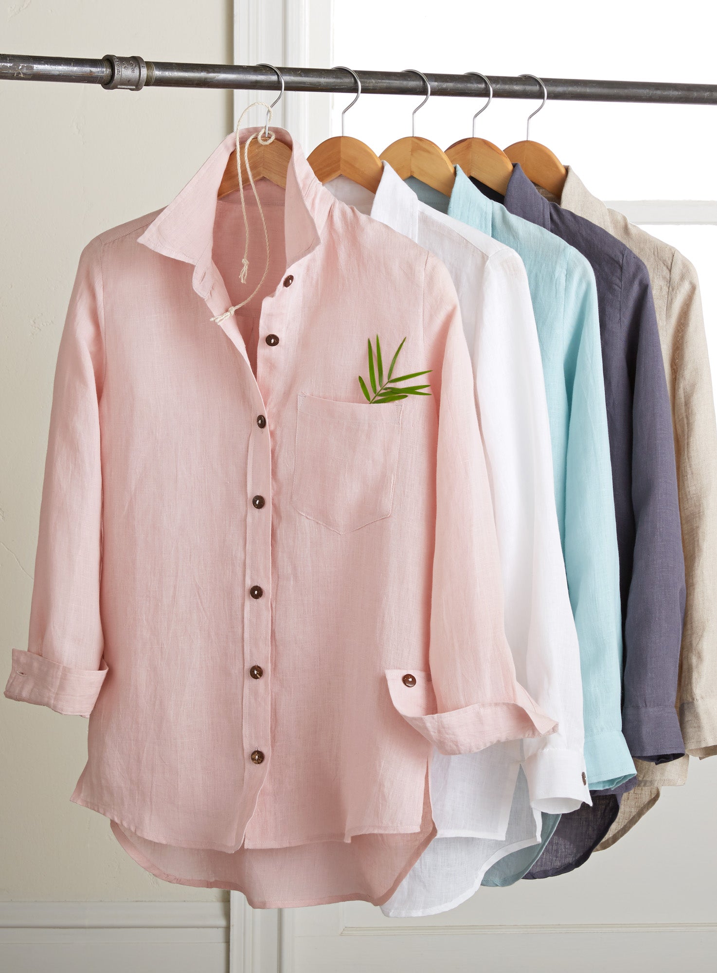 LINEN Shirt LOOSE Tunic , Collar Shirt Oversize Stone Washed , 100% Linen  Shirt , Linen Clothing , Linen Top Plus Size, Oversized Shirt 