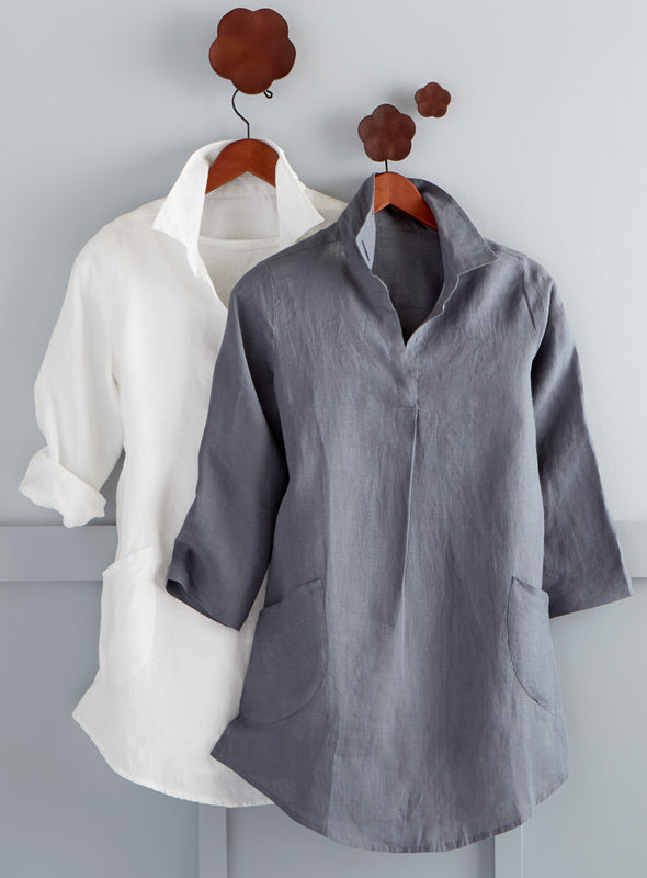 Majorca European Linen Pocket Tunic