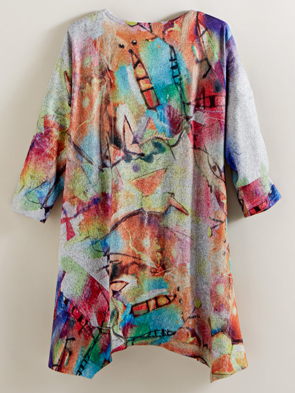 The Color of Music Short-Sleeve Tunic