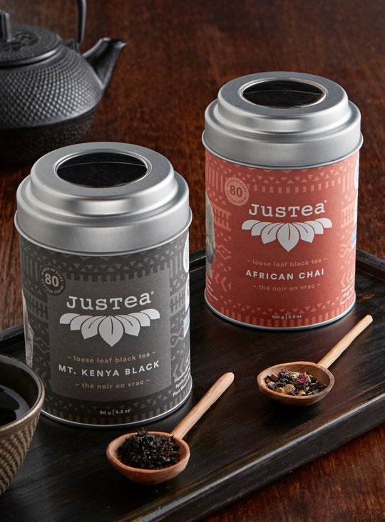 Loose Leaf Tea Gift Set - African Chai and Mt. Kenya Black