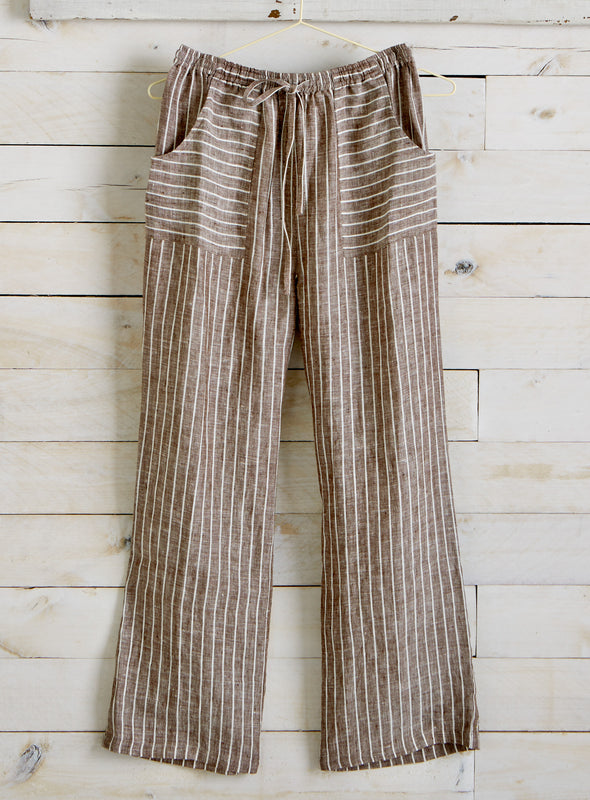 Long Line Linen Pants