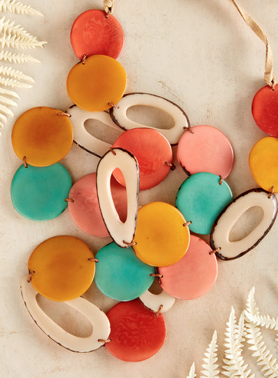 Mid-Mod Tagua Necklace