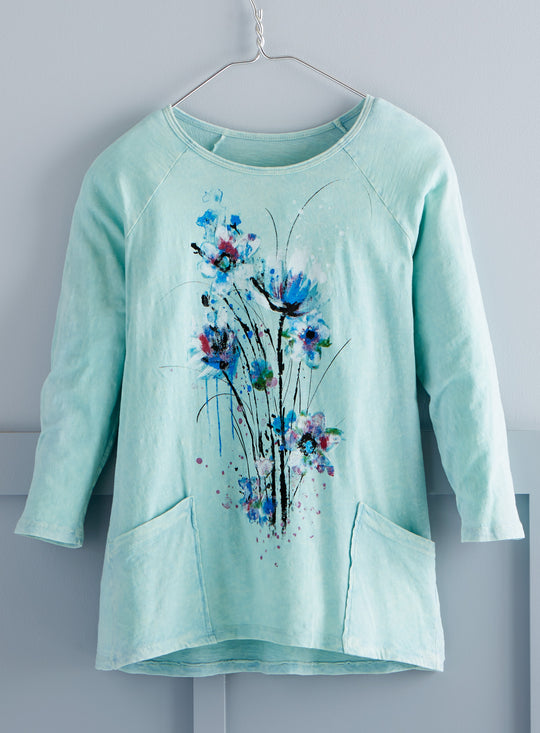 Painter’s Bouquet Pocket Tunic