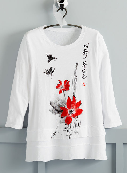 Painted Poem Tiered Top