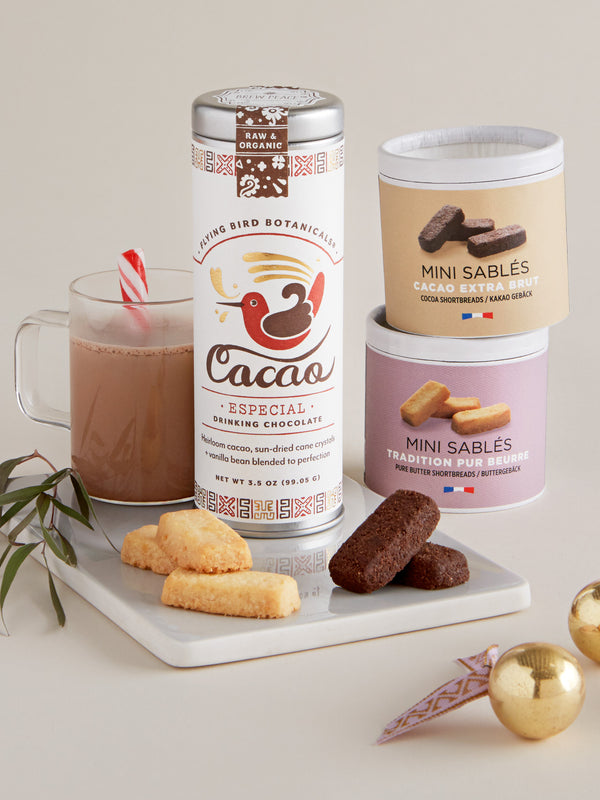 Shortbread and Drinking Chocolate Sampler Set