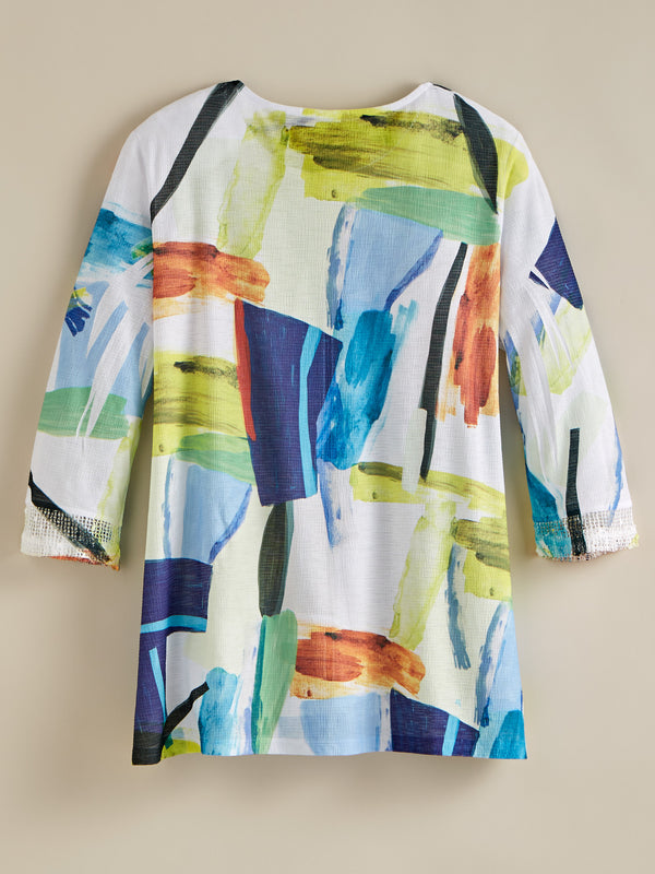 Expressionist Oasis Tunic