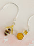 What’s the Buzz Amber Necklace and Earrings Set