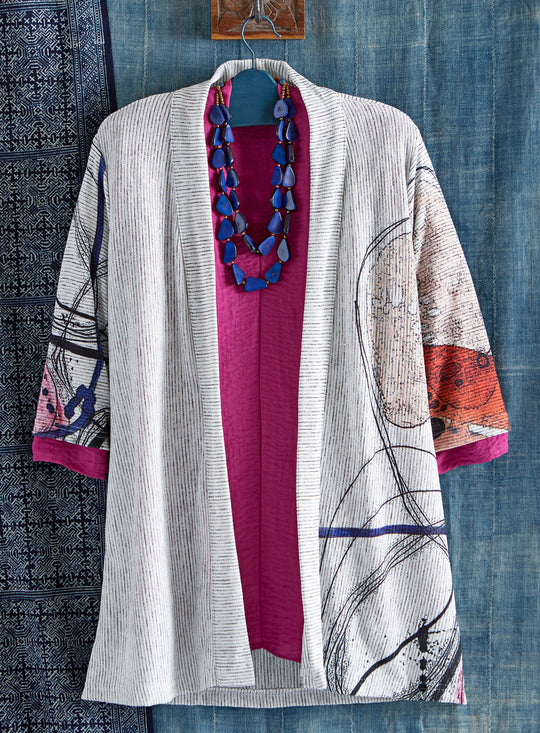 Silvery Shimmer Jacket