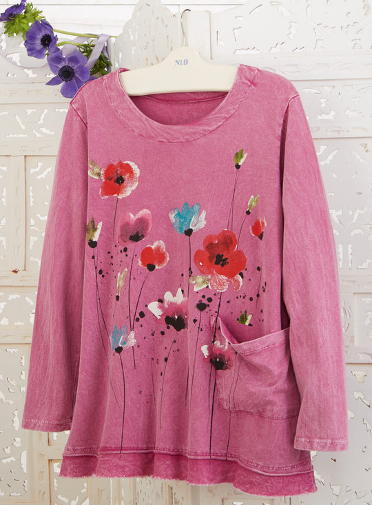 Pretty Poppy Top