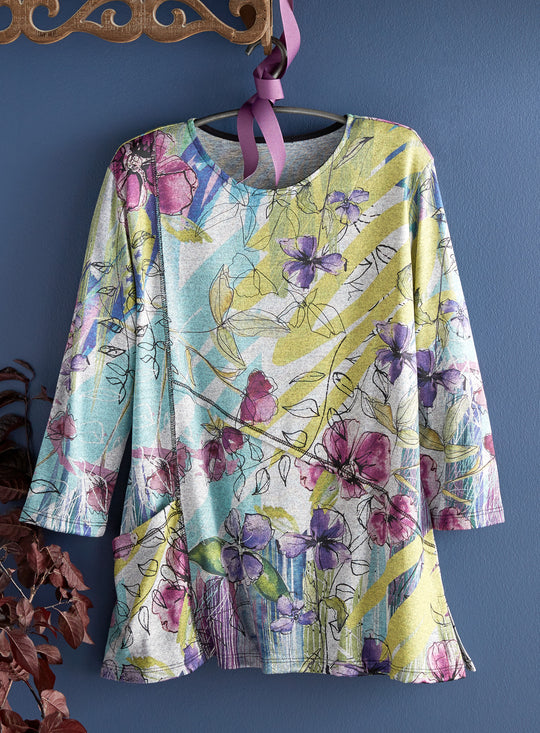 Giverny Garden Tunic