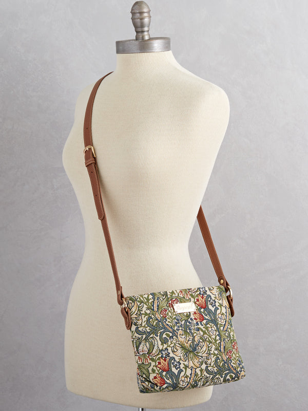 Golden Lily Tapestry Bag Set