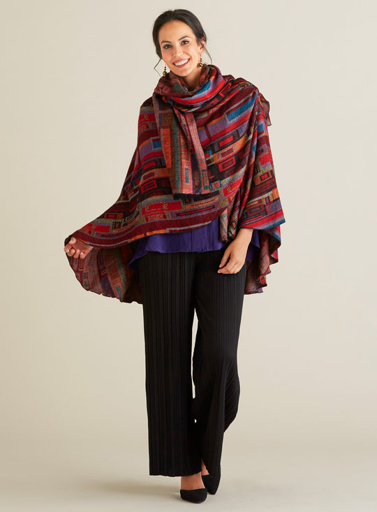 Taos Tiles Wrap Outfit