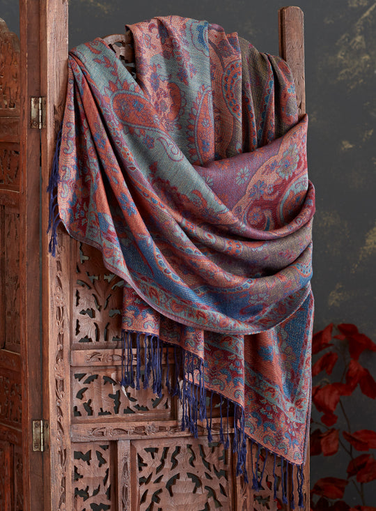 Timeless Paisley Silky Scarf