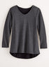 Double Up Reversible Long-sleeve Top