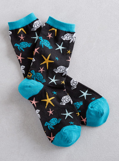 Cutest Crew Socks - Sea Full of Stars and Mer-cat Manor - Set of both