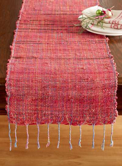 Recycled Silk Sari Table Runner